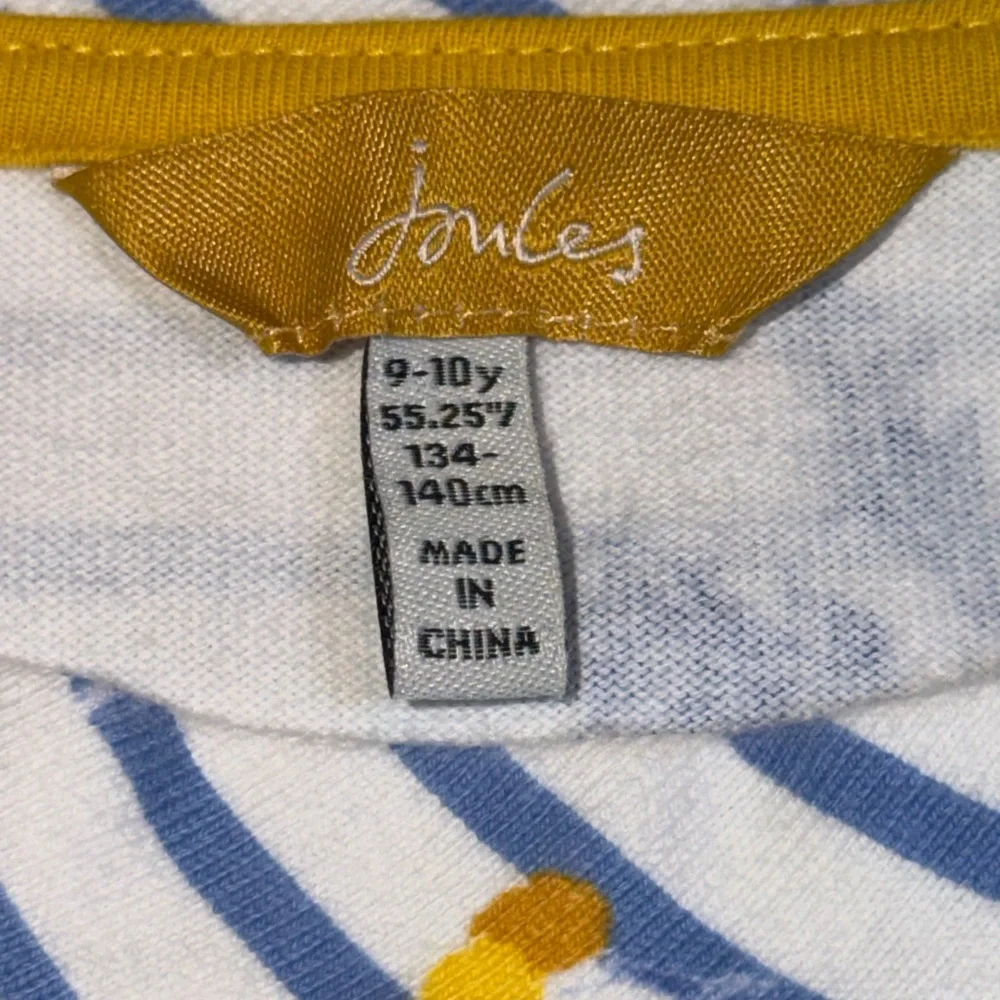 NWOT JOULES Floral striped Tiered Dress